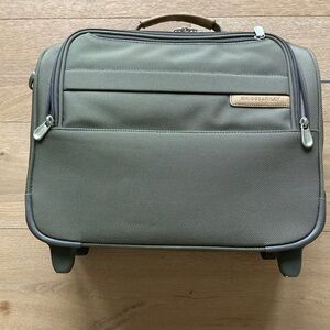 Briggs & Riley Sage Green Rolling Travel Bag